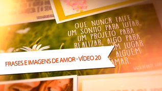 Que nunca falte um sonho para lutar, um projeto para realizar, algo para aprender, um lugar para ir e alguém para amar. 

O amor nunca enche. O amor sempre completa.

Nada é pra sempre mas a gente pode fingir que não sabe disso. 

Não desista do amor, não desista de amar, não se entregue a dor, porque ela um dia vai passar...

Aprenda a dar valor para as pessoas certas. Cuide de quem cuida de você.