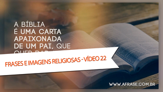 A Bíblia é uma carta apaixonada de um Pai, que quer dar a seus filhos a alegria da eternidade.

Deus tem me indicado o caminho e ensinado a praticar o bem e a Ele agradeço por me tornar um ser humano melhor.

Direi do Senhor: Ele é o meu Deus, o meu refúgio, a minha fortaleza, e nele confiarei.

O que Deus quiser pra mim, eu quero.

Senhor me faça forte pra poder continuar, não me deixe fraquejar. 
Me guie onde eu for, me livre do perigo, do meu caminho afaste o inimigo.